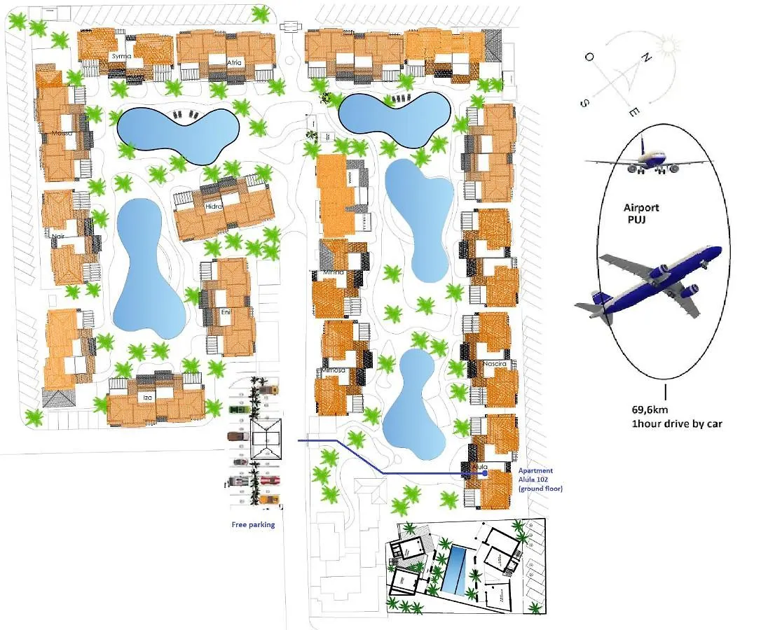 Apartment In Estrella, Dominicus-Bayahibe La Laguna